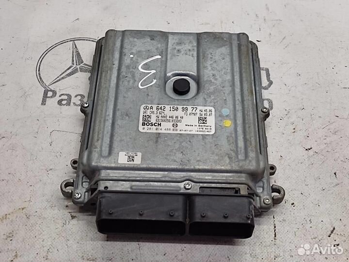 Блок управления двигателем w221 S-class 642.930