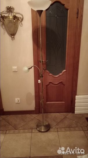 Торшер напольный бу