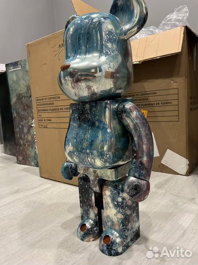 Оригинальный Bearbrick бирюзовый - Большой