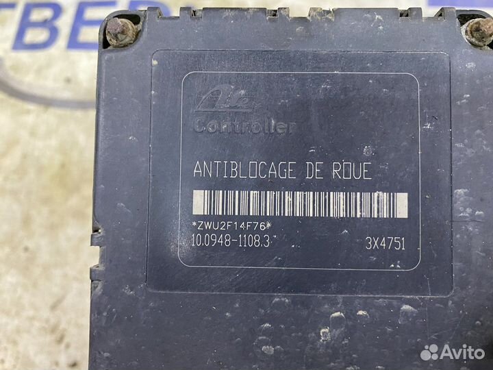 Модуль блок абс Пежо 206