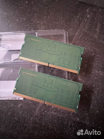 Озу Samsung ddr5 (8+8) 16Gb 4800 sodimm