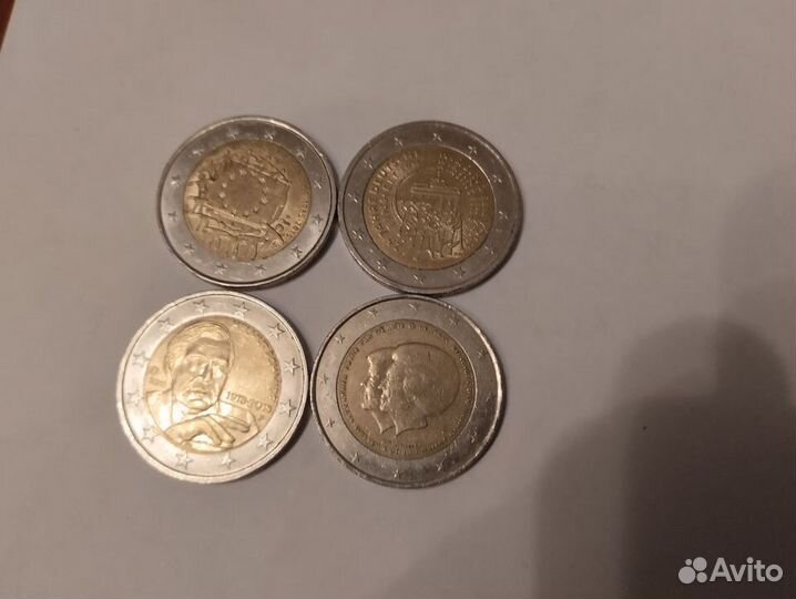Монеты 2 евро юбилейные