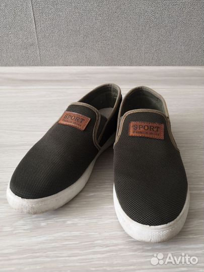 Слипоны Кеды на мальчика