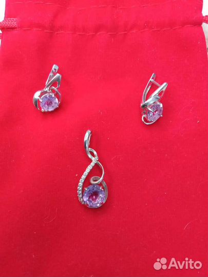 Серебряные серьги