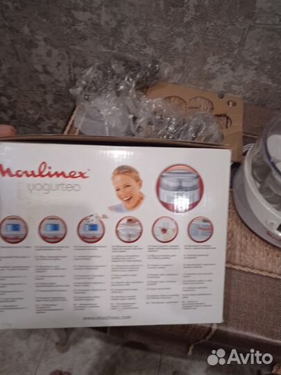 Йогуртница moulinex новая