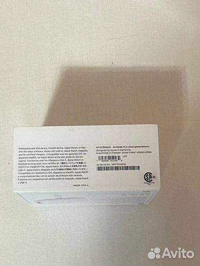 Наушники Apple AirPods Pro 2 MagSafe Case (USB-C)