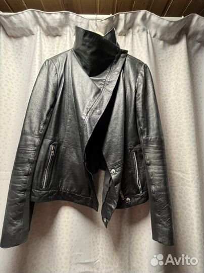 Кожаная куртка бренда Salut tropez, р.L