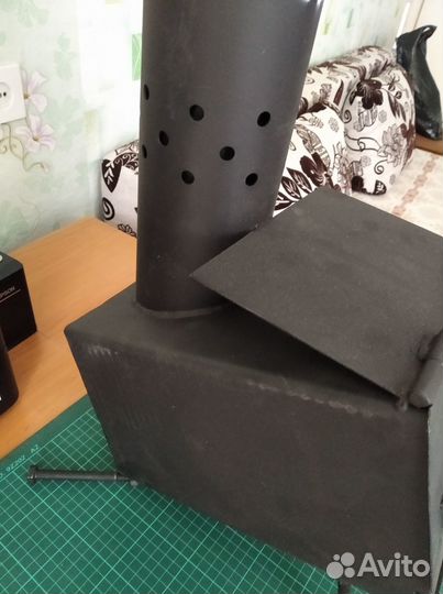 Печь ракетного типа