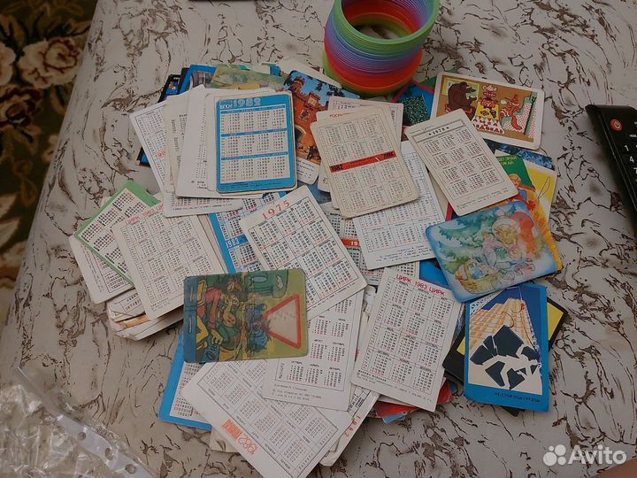 Календарики СССР 1975-1985