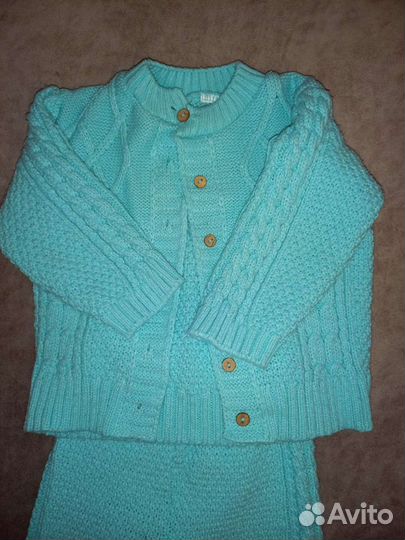 Вязаный костюм