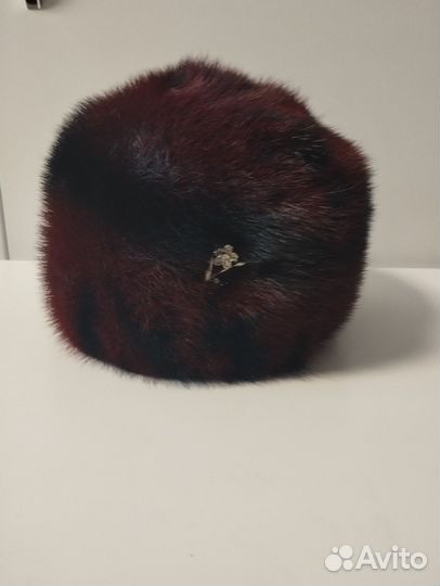 Шапка норковая женская