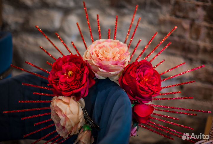 Розы ободок