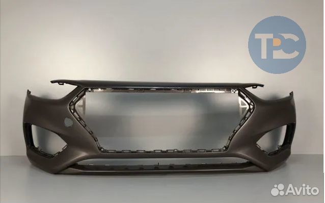 Бампер передний Hyundai Solaris 2 2017г- в цвет