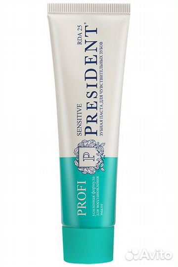 President. Зубная паста 50мл. Sensitive - Для чувс
