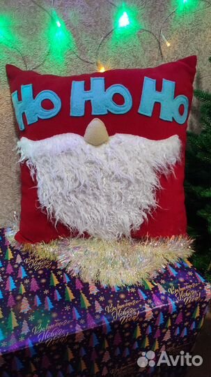 Новогодние подушки