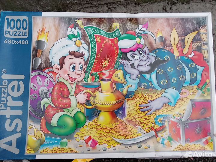 Пазлы, разные и очень красивые, интересные сюжеты