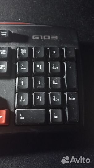 Клавиатура Logitech G103