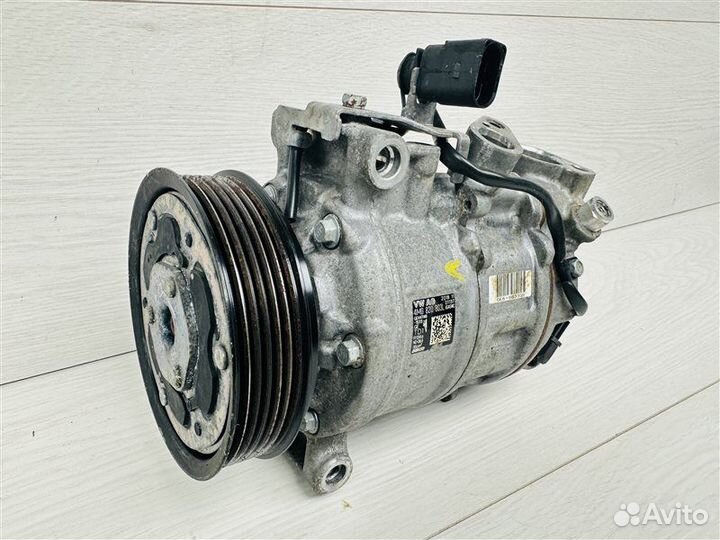 Компрессор кондиционера Audi Q7 4M 3.0D CVM