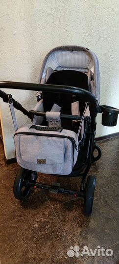 Коляска 2 в 1 adamex reggio
