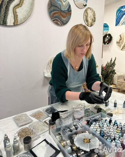 Мастер-класс по эпоксидной смоле