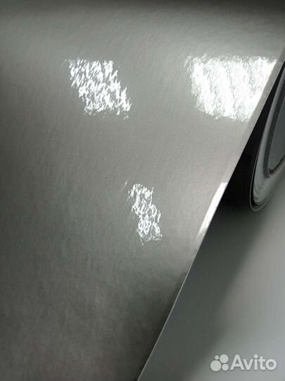 Автовинил плёнка серая суперглянец