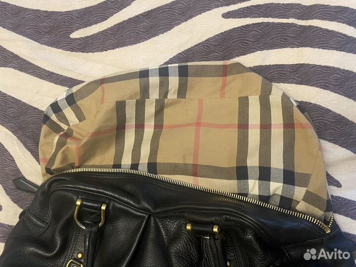 Сумка женская натуральная кожа burberry