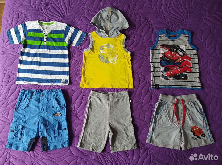 Пакет летних вещей (размер 98/104)