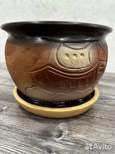 Керамические горшки для цветов