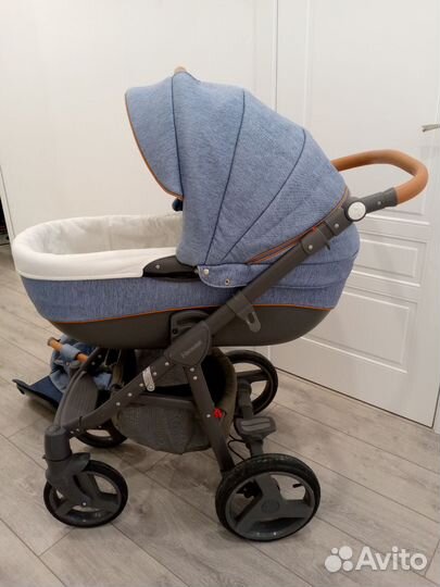 Коляска 2 в 1 универсальная adamex neonex