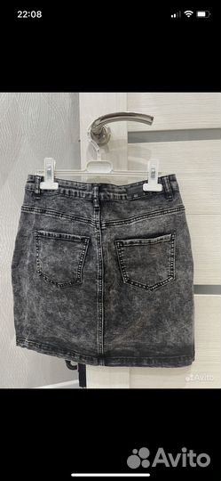 Юбка джинсовая