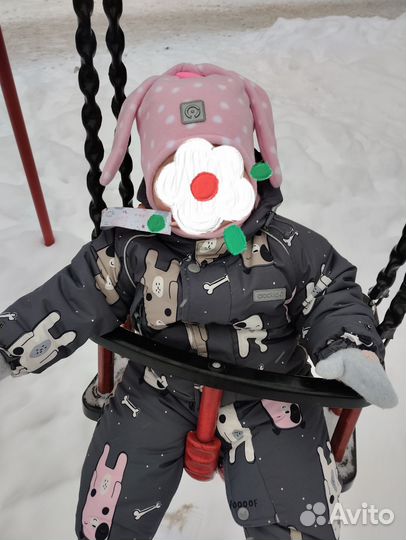 Комплект шапка, шарф