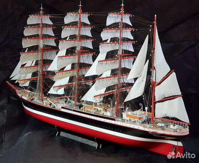 Сборная модель корабля из дерева Седов от Hachette