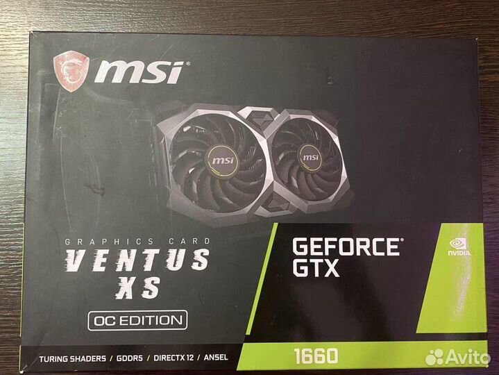 Видеокарта gtx 1660 6gb