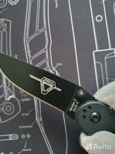 Складной нож Ontario RAT-2 ON8861BP