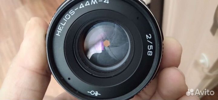 Зенит с helios 44м-4