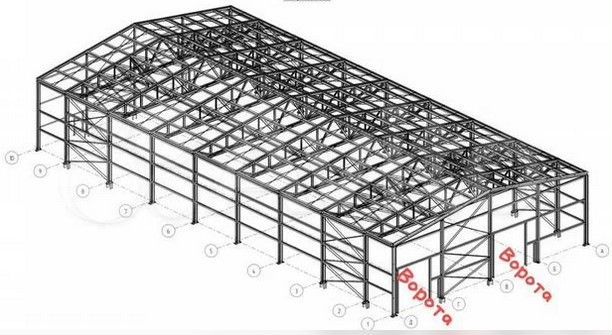 Теплый склад 1200кв.м. Внуково