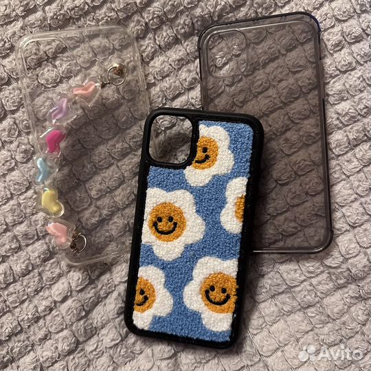 Чехол на iPhone 11 3 шт