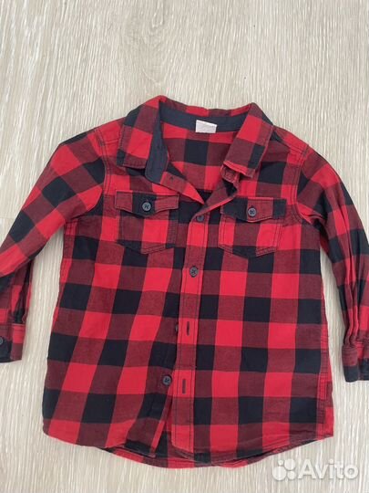 Рубашка h&m 86