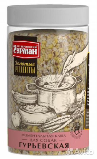 Четвероногий Гурман Каша для собак Золотые Рецепты
