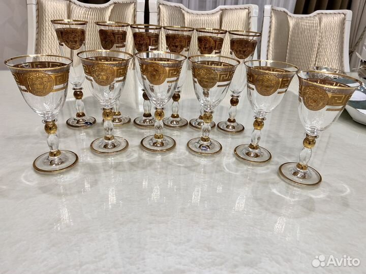 Бокалы версачи bohemia