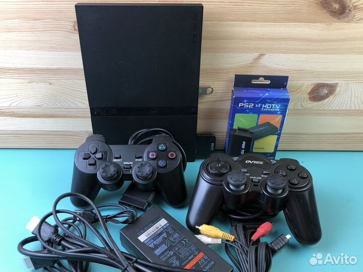 PS2 Hdmi 24 Игры Fmcb 64Gb