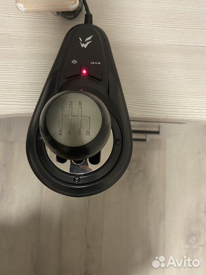 Игровой руль 900 градусов с кпп