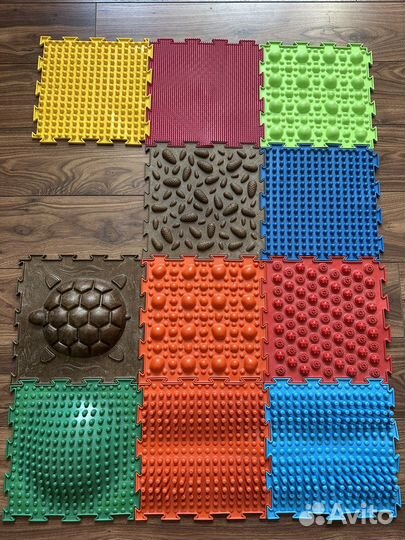 Модульный массажный коврик Ортодон