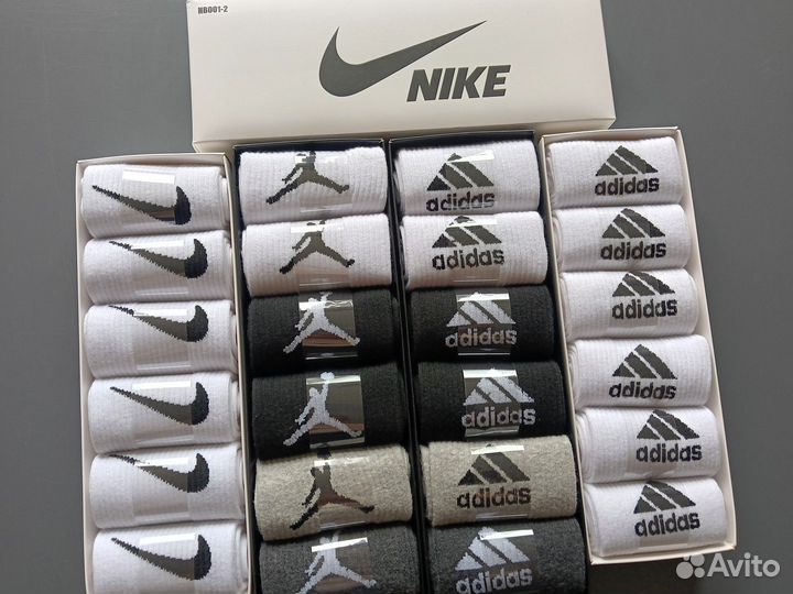 Носки Nike Jordan Adidas