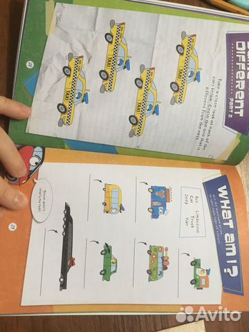 Activity Book cars Блокнот с заданиями для детей