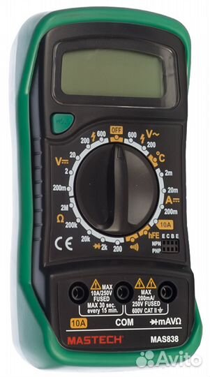 Мультиметр Mastech MAS838 новый