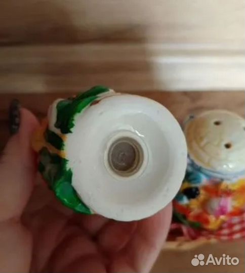 Солонка и перечница новые