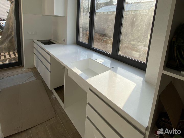 Первоклассные столешницы из искусственного камня