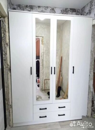 Шкаф Квадро Белый