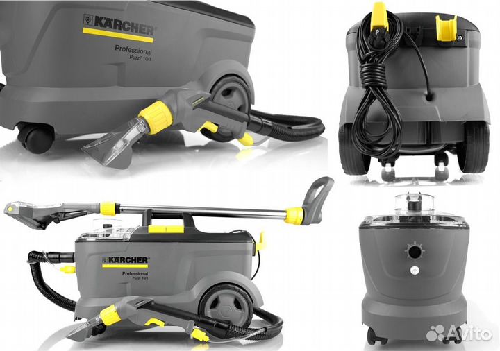 Профессиональный моющий пылесос Karcher Puzzi 10/1